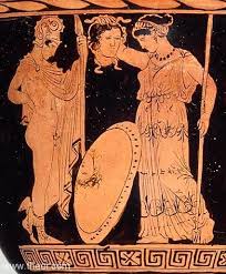 Ancient Greek Depiction Of Perseus Greek Paintings Ancient Greek Art Greek And Roman Mythology