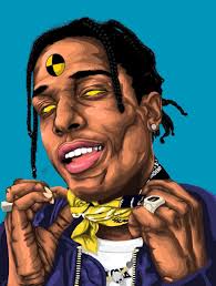 Pin On A Ap Rocky Asap tocky testing rapper art, hip hop art, black art pictures these pictures of this page are about:asap rocky cartoon. pin on a ap rocky