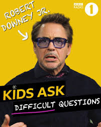 Wait was robert downey jr almost the karate kid decider. Bbc One Kids Ask Robert Downey Jr Difficult Questions Facebook