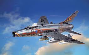 It was made by north american aviation, inc., and it became the principal tactical fighter of the u.s. 8 North American F 100 Super Sabre Hd Wallpapers Background Images Wallpaper Abyss