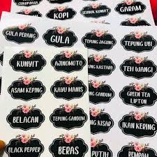 Belanjadapur hadir sebagai toko alat masak dan toko alat dapur untuk memberikan kemudahan bagi semua kalangan. Sticker Label Dapur Murah Prices Promotions Dec 2020 Biggo Malaysia