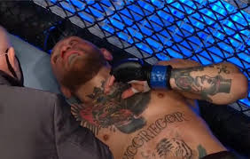 Conor mcgregor bore the brunt of dustin poirier's stinging calf kicks in the main event of ufc 257. Dustin Poirer Knocks Out Conor Mcgregor And Stuns The Mma World At Ufc 257 Brobible