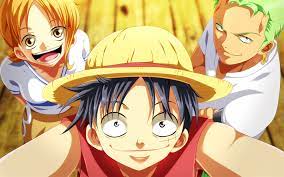 Download Wallpapers Monkey D Luffy Nami Zoro Roronoa Artwork Manga One Piece Besthqwallpapers Com Anime Luffy Anime Guys With Glasses