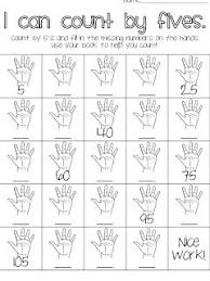 First Grade Fanatics More Counting Fun I Can Count By 5 S Kindergarten Math Math Lessons Homeschool Math