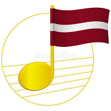 Informācija par maksājumu veikšanu, skaitītāja rādījumu nodošanu, tarifiem, cenām un citiem ar gāzi saistītiem jautājumiem. Latvia Flagge Und Musikalische Note Stock Abbildung Illustration Von Schablone Auslegung 157727015