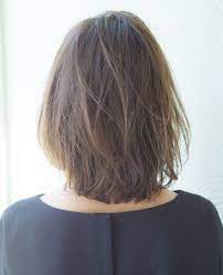 気持ちまでやさしく包み込む 小顔効果のニュアンスボブ lee ショートボブのヘア ボブ スタイリング剤