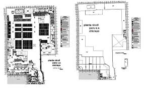 Structural Plan Of Industrial Building 2d View Layout File In Dwg Format Industrial Buildings Layout Building