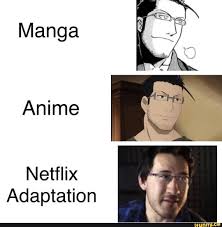 Ну и вишенка на торте — первое оригинальное аниме студии netflix japan. Manga Anime Netflix Adaptation Ifunny Markiplier Memes Dank Anime Memes Anime Memes Funny