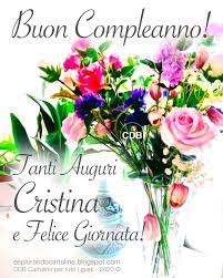 Cdb Cartoline Per Tutti I Gusti Buon Compleanno Tanti Auguri Cristina E Fe Buon Compleanno Buon Onomastico Auguri Di Buon Compleanno