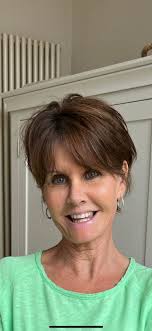 I'm 61 and am actually trying to grow my hair here……so opposite to most  ladies in this group. I'm torn whether to keep it short or let it grow out  as I