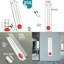 Details About Fundraising Thermometer Goal Setting Chart Dry Erase Reusable Fundraiser
