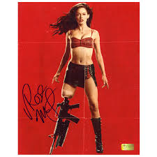 Rose McGowan Autographed Grindhouse Planet Terror 8x10 Poster Art –  Celebrity Authentics