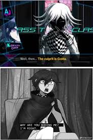 Insert That Pic From The Simpsons With The Caption It S True But He Shouldn T Say It Here Danganronpa Danganronpa Funny Danganronpa Memes