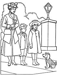 Mary Poppins Para Colorear