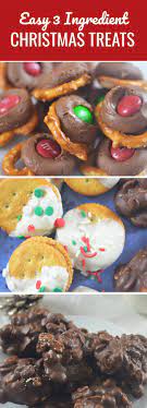 Yes, there are multi ingredients in these multigrain cookies, but that's what makes them so over the top. Easy 3 Ingredient Christmas Treats Recipe Diaries