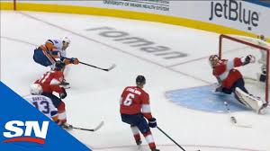 Mat isn't an islander anymore; Anthony Beauvillier Finishes Off Sweet Feed From Mathew Barzal For Second Goal Youtube