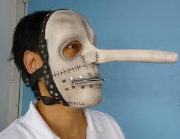 Chris Fehn Latex MASK White Slipknot Halloween Costume