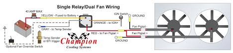 Diameter of 66 mm • height: How To Properly Wire Electric Cooling Fans