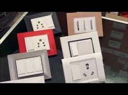Manually operated on/off switches may be substituted. Modular Switches And Sockets For Home Wiring Range Best Quality Switches For Home Youtube