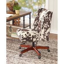 Desk, chair & file cabinet 249. Cow Print Office Chair Wayfair