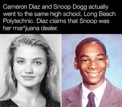 Snoop Dogg and actress attended same high school