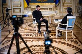 Ukrainian President Volodymyr Zelensky told AFP on Friday that his country  is not losing its war against Russia, has taken hundreds of square  kilometres in a new counteroffensive, and that European troops