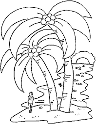 Start by scrolling to the bottom of the post, under the terms of use, and click on the text print the pdf file and print off the six pages of the book onto white cardstock or paper. Coconut Tree Coloring Page Coloring Home