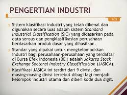 Klasifikasi industri berdasarkan produk yang dihasilkan. Overview Konsep Dasar Dan Arti Penting Klasifikasi Industri Ppt Download