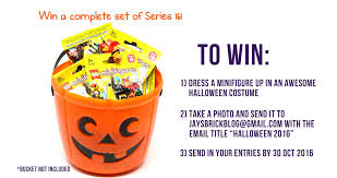 Enter into the maxzzz halloween giveaway 2020 for your chance to win a mattress topper, mattress pad, or pillows. Halloween 2016 Giveaway Win A Set Of Series 16 Jay S Brick Blog