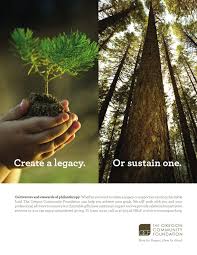 Oregon Community Foundation Print Ad Tree Community Foundation Brand Advertising Creative Advertising