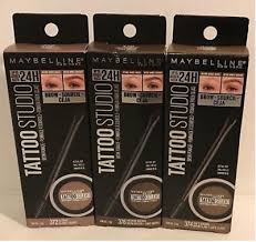 Maybelline tattoo studio brow tint pen. 1 Maybelline Tattoo Studio Brow Pomade You Choose Ebay