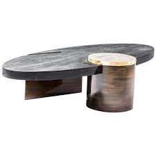 Cast Brass Shou Sugi Ban And Burnished Steel Primal Coffee Table By Egg Designs Coffee Table Living Room Styles Furniture