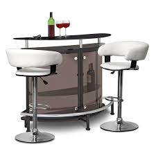 Vegas Glasgo 3 Pc Bar Set Value City Furniture American Signature Furniture Furniture Shop