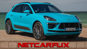 2019 Porsche Macan Turbo Miami Blue Design Driving In 2020 Porsche Macan Turbo Porsche Bentley Continental Gt Speed