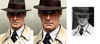 Portrait of Dr. Max Leo Keller (original Paradox character), Swiss fascist  leader in two versions plus the source I've used. Free to use :) :  r/hoi4modding