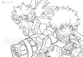 You are viewing some bnha pages sketch templates click on a template to sketch over it and color it in and share with your family and friends. My Hero Academia Coloring Pages 80 Pictures Free Printable