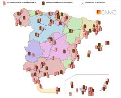 El mapa político de españa está compuesto por diecisiete comunidades autónomas (una de ellas comunidad foral de navarra) y dos ciudades autónomas, ceuta y melilla con estatuto propio. El Mapa De La Logistica Del Petroleo En Espana A Un Clic En La Web De La Cnmc Cnmc Blog