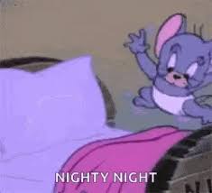 Gn Vec50 Gif Sleeping Gif Tom And Jerry Gif Good Night Funny