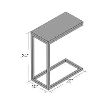 Mccollough Modern End Table Modern End Tables End Tables Table