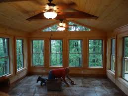 Image Result For Sun Porch Flooring Ideas Rustic Sunroom House With Porch Sunroom Decorating
