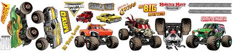 Alibaba.com features durable quality, advanced and stylish. Monster Jam Small Wall Decal Walmart Com Walmart Com