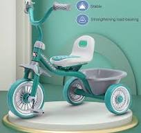 Tricycle With Storage Topunny Lighting Toddler Tricycle For 2-5 Year Olds -  Adjustable Seat With Light-Up Wheels (Pink) Toddler Trike With Lights
