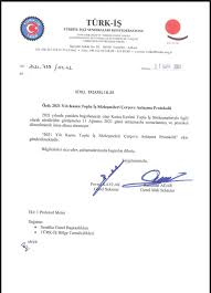 Toplu iş sözleşmesi görüşmelerinin ikincisi 28 haziran 2021 tarihinde gerçekleşti. E3wdmejrib4sam