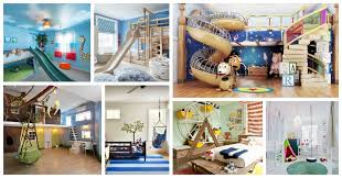 Kids love slides and who can blame them when even as adults we sometimes can't resist the impulse…but slides are usually found outdoors and this limits the fun. Kids Rooms With Slides Archives