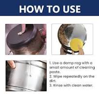 Amazon.com: Magical Nano-Technology Stainless Steel Cleaning  Paste,Multi-Purpose Powerful Cookware Decontamination Rust Removal,Surface  Safe, No ...