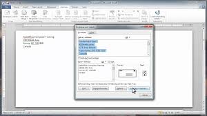 We'll just use the same labels from the first movie, and click ok. How To Create And Print An Envelope In Microsoft Word Knowtechie