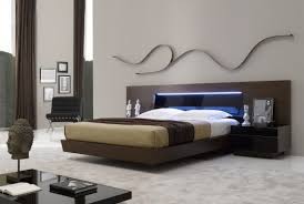 Coordinate your bedroom set with a luxurious leatherette upholstery and brushed nickel hardware, then keep your space tidy with ample storage in the nightstand and under the bed frame. Modern Queen Size Platform Bed In Tobacco Brown Free Shipping Platform Bedroom Sets Modern Bedroom Furniture Modern Bedroom