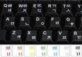 How to activate an onscreen keyboard . Korean Keyboard Stickers Transparent Background White Lettering For Laptops Pc Any Computer Desktop Buy Online In Sweden At Desertcart 80273493