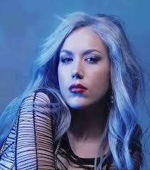 One of the true meanings of metal?be yourself, never change for anyone.  Alissa Gluz 'Bluequeen' 10 yrs after photo!!