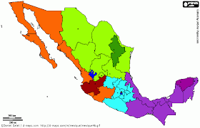 Puede utilizar power map para explorar datos con cualquier tipo de mapa mediante la creación o importación de un mapa personalizado. 25 Hermoso Como Dibujar El Mapa De La Republica Mexicana